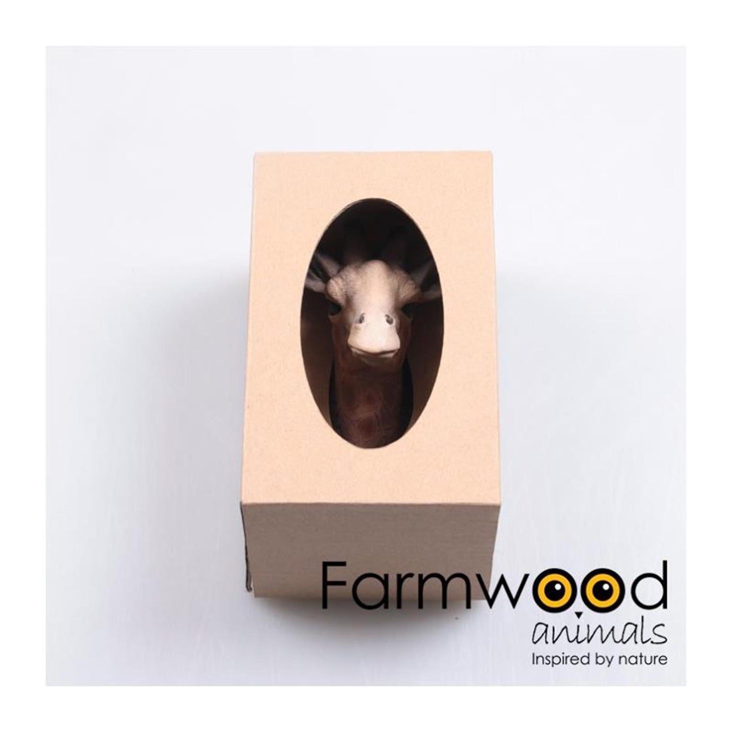 Farmwood Animals Garderobenhaken zum Aufhängen! Giraffe 7,5x7x13cm