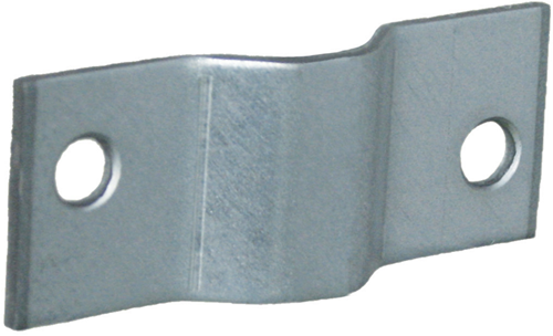 GB-Maschenplattenklemme doppelt für 5 6 8 mm Maschen 50 x 20 dick 2 Zink-Magnesium | 100 Stück - 91010