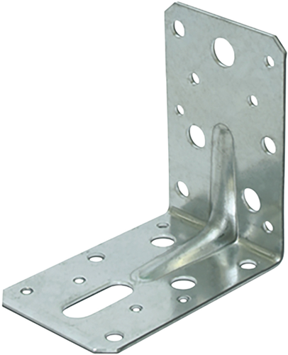 GB-Eckanker mit Nut 90x90 60x2,0 Edelstahl A4 | 100 Stück - 07124