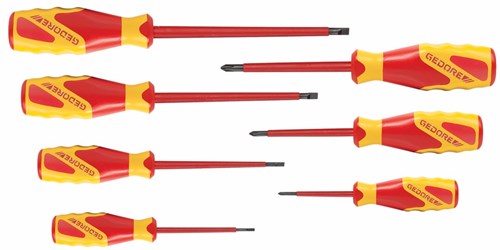Gedore VDE 2170-2160 PH-077 – VDE-Schraubendreher-Set, 7-teilig. - 1616048
