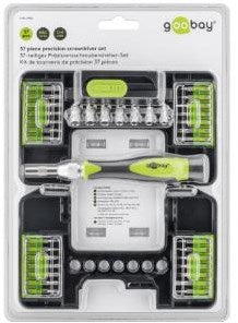 Goobay Präzisions-Schraubendreher-Set 37-teilig – 6460065
