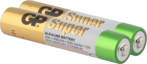 GP 25a LR61 AAA 1,5 V Blister2 3011990