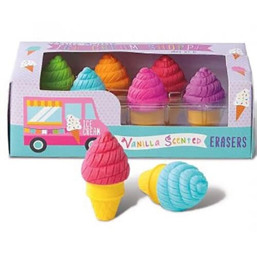 6 Eiscreme mit dem Geruch von Vanille