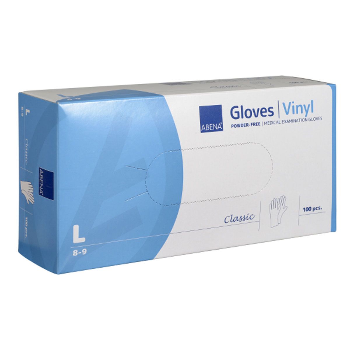 Abena Abena powded Vinylhandschuhe Größe große 100 Teile