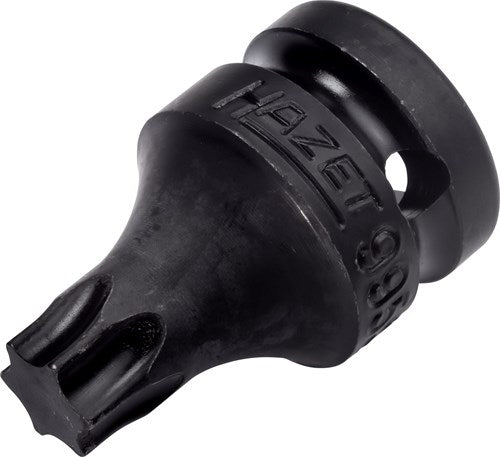 Hazet Schlagschrauber-Bit 995S-T55 1 2 Zoll (12,5 mm) Vierkant-Hohl-Innen-Torx®-Profil SW T55