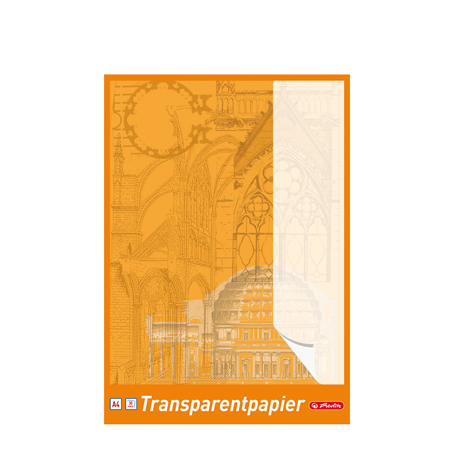 Herlitz Transparentpapier A4 30 Blatt