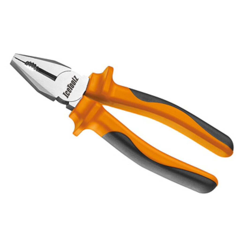Icetoolz 28c2 Kombination Zange Komfortgriff 18cm orange