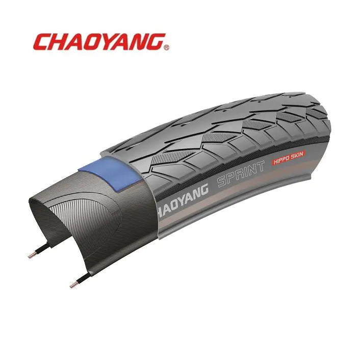 Chaoyang 28x1 5 8x1 3 8 (37-622) sprintgrauer Reflexfaden mit 1,5 mm Kevlar-Floc-Pannenschutz W211189