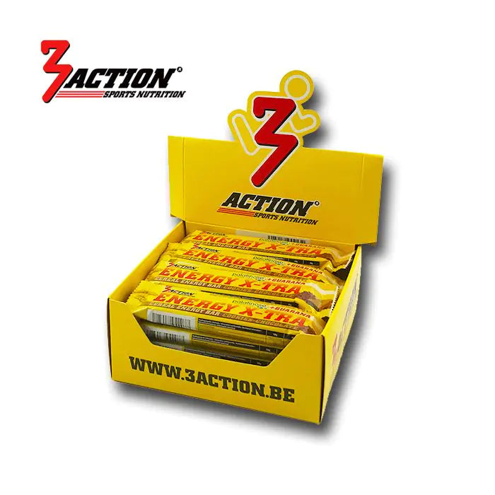 3action Hafer-Energieriegel Banane 45 Gramm – Displaybox 20 Stück – 1202030016