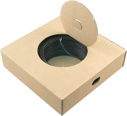 Installationsdraht 1,5 mm². 100m schwarz - 01.265.01