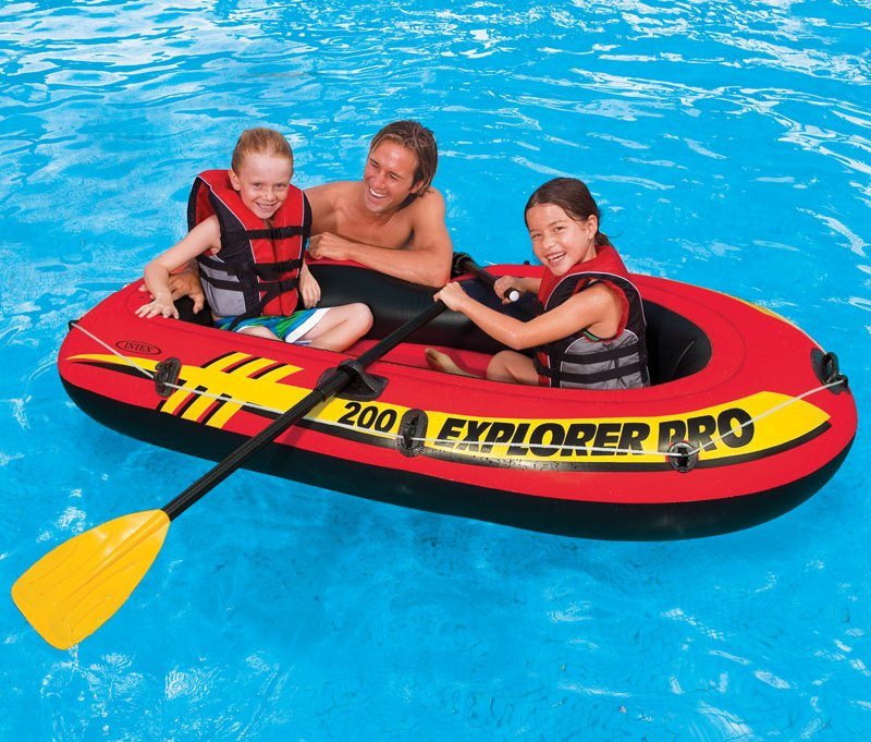 Intex Explorer Pro 200 -Set - mit Paddel und Pumpe