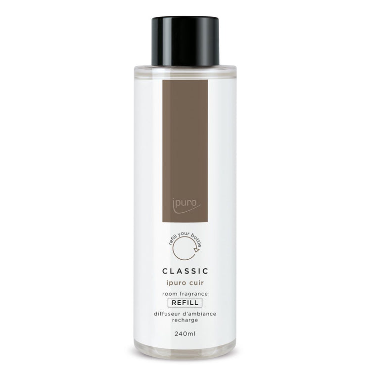 Ipuro ipuro Geurdiffuser Nachfüll Cuir 240 ml