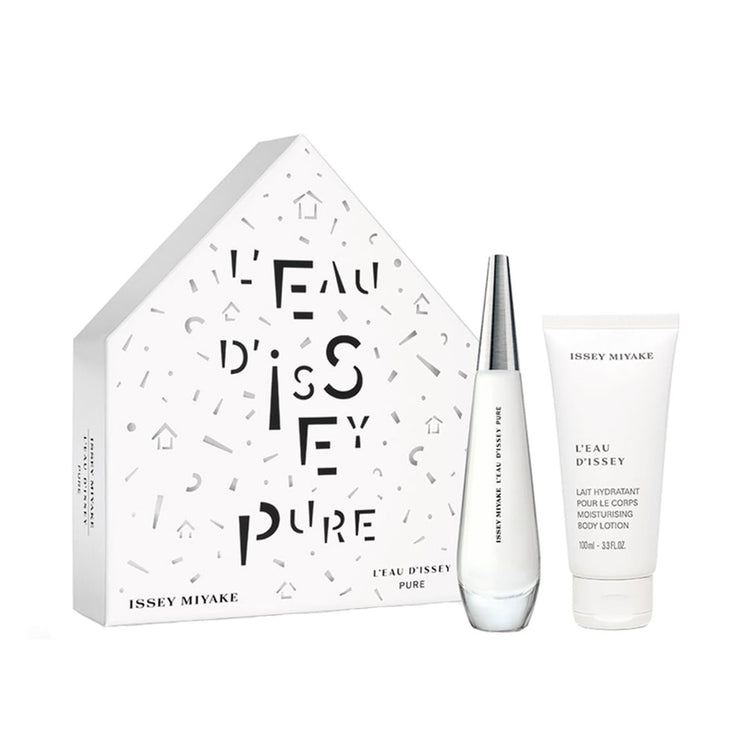 Issey Miyake Geschenkset L'eau d'issey Femme Eau de Toilette Spray 50 ml + Körperlotion 100 ml Frauen