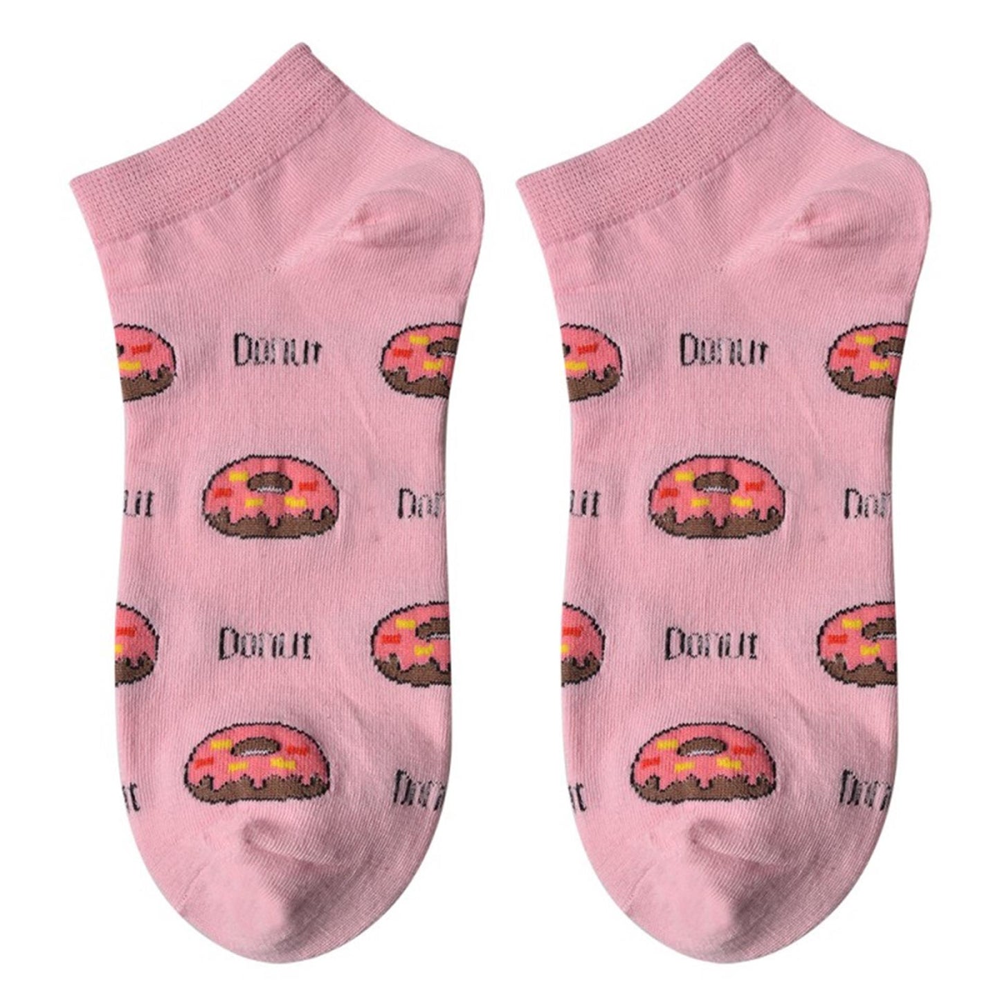 Clayre Eef Socken Donut Pink Größe 36-41