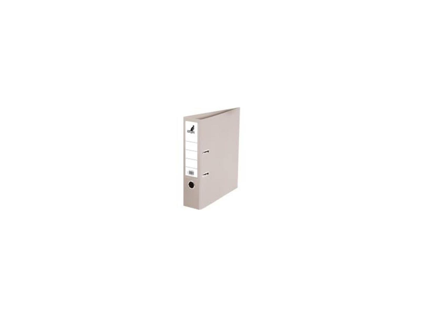 Kangaro-Ordner A4 2 Ringe 75 mm grau