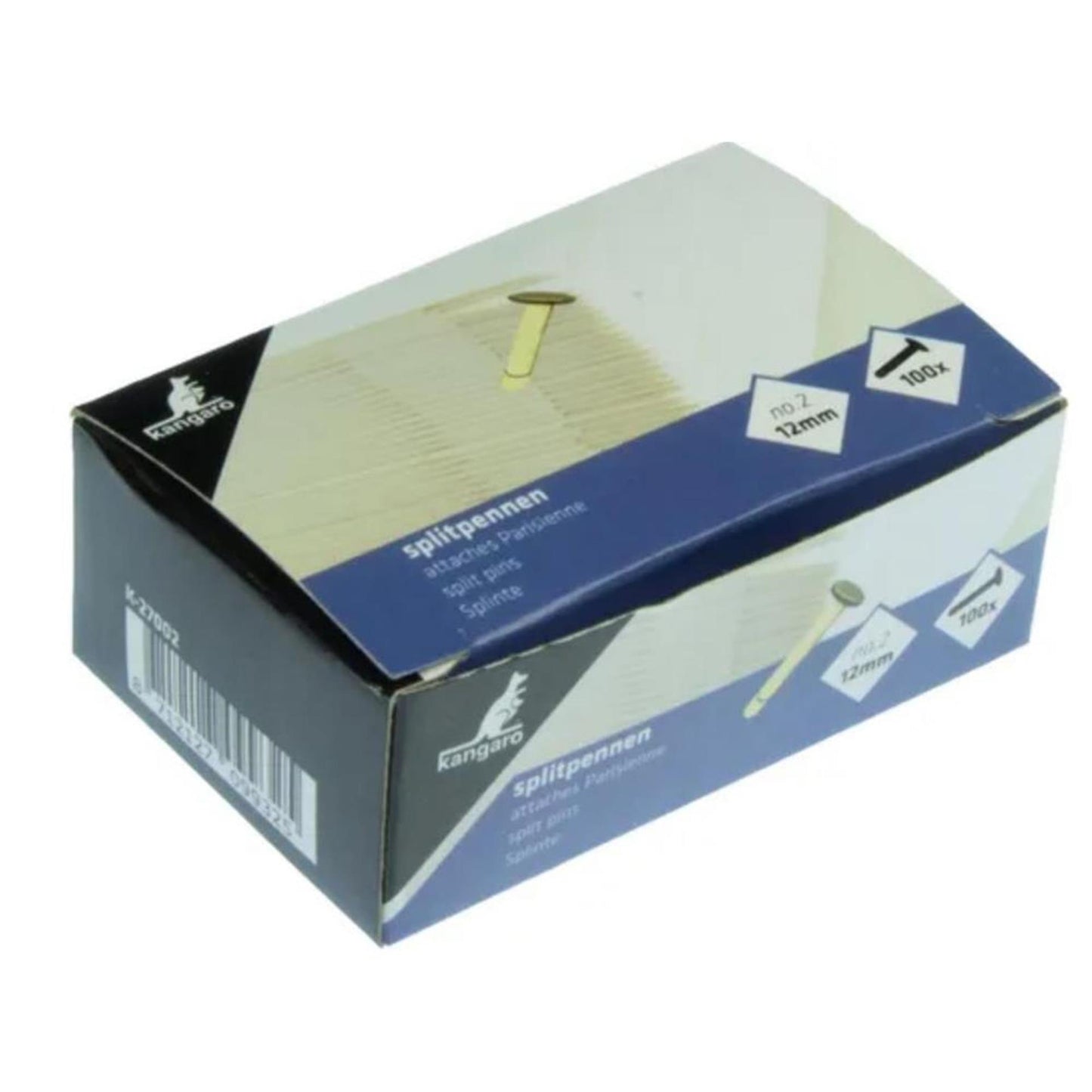 Kangaro-Splint 12mm verkupfert 100Stk