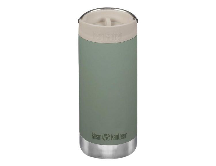 Klean kanteen thermosfless - twide - 355 ml (12 oz) - mit Kaffeestopp - Grün
