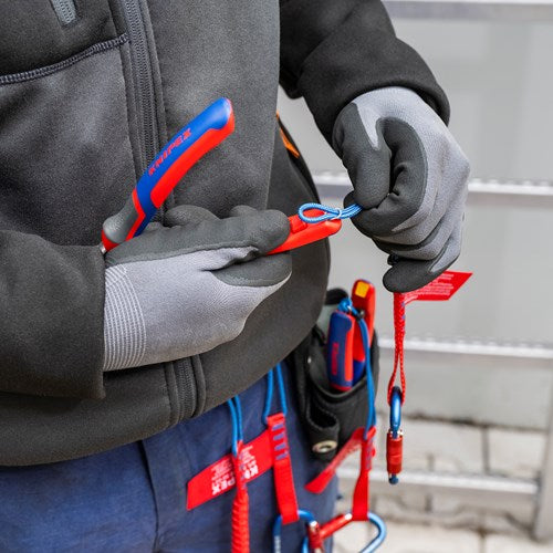 Knipex CC- und TT-Clips | rot | Je 3 Stück - 00 63 06 tcr