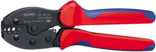 Knipex Crimphebelzange Koax, BNC-Stecker
