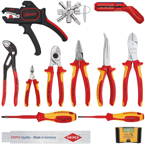 Knipex Erweiterungsset Elektro 2 | 14-teilig - 00 20 90 v02