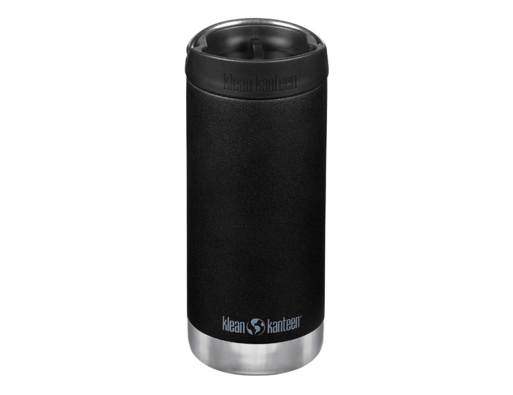 Klean kanteen thermosfless twide 355 ml (12 oz) mit Kaffeestopp schwarz
