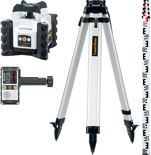 Laserliner Quadrum Compact 210s Set 165cm Rotationslaser - 053.510a