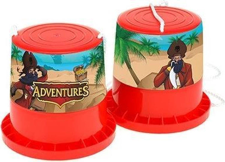 Toi-Toys 2 Piratenschleifen mit Seil