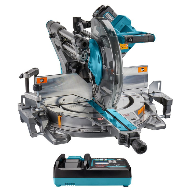 Makita ls004gm102 | 40 V max. | Radialkappsäge | 260mm | 4,0 Ah Akku (1 Stück) | Schnellladegerät | im Karton | mit AWS-Sender ls004gm102