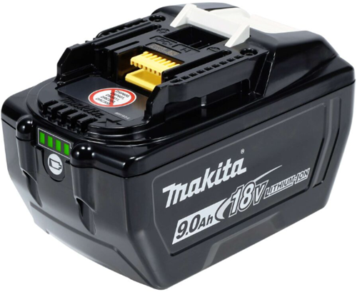 Makita Zubehör Akku BL1890B 18 V 9,0 Ah mit Batterieanzeige – 1915h4-0