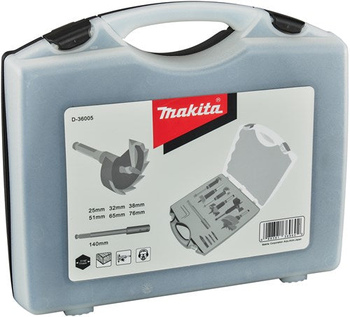 Makita Zubehör Zylinderkopfbohrer-Set 7-teilig – D-36005 D-36005