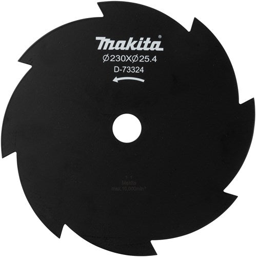 Makita Zubehör Schneidmesser 230 x 25,4 x 1,8 mm, 8 Zähne – D-73324 D-73324