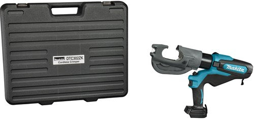 Imp Makita DTC302ZK Kabel-Crimpzange | 18v | 120 kn | 42mm | ohne Akkus und Ladegerät | im Fall - dtc302zk