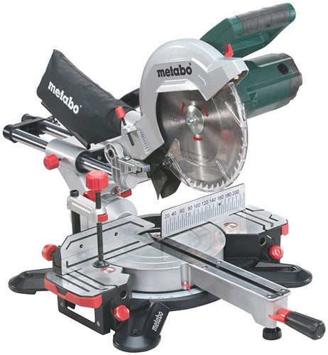 Metabo Kappsäge kg 254 m mit Zugfunktion | neues Modell + KSU 251 Fahrgestell - 690967000