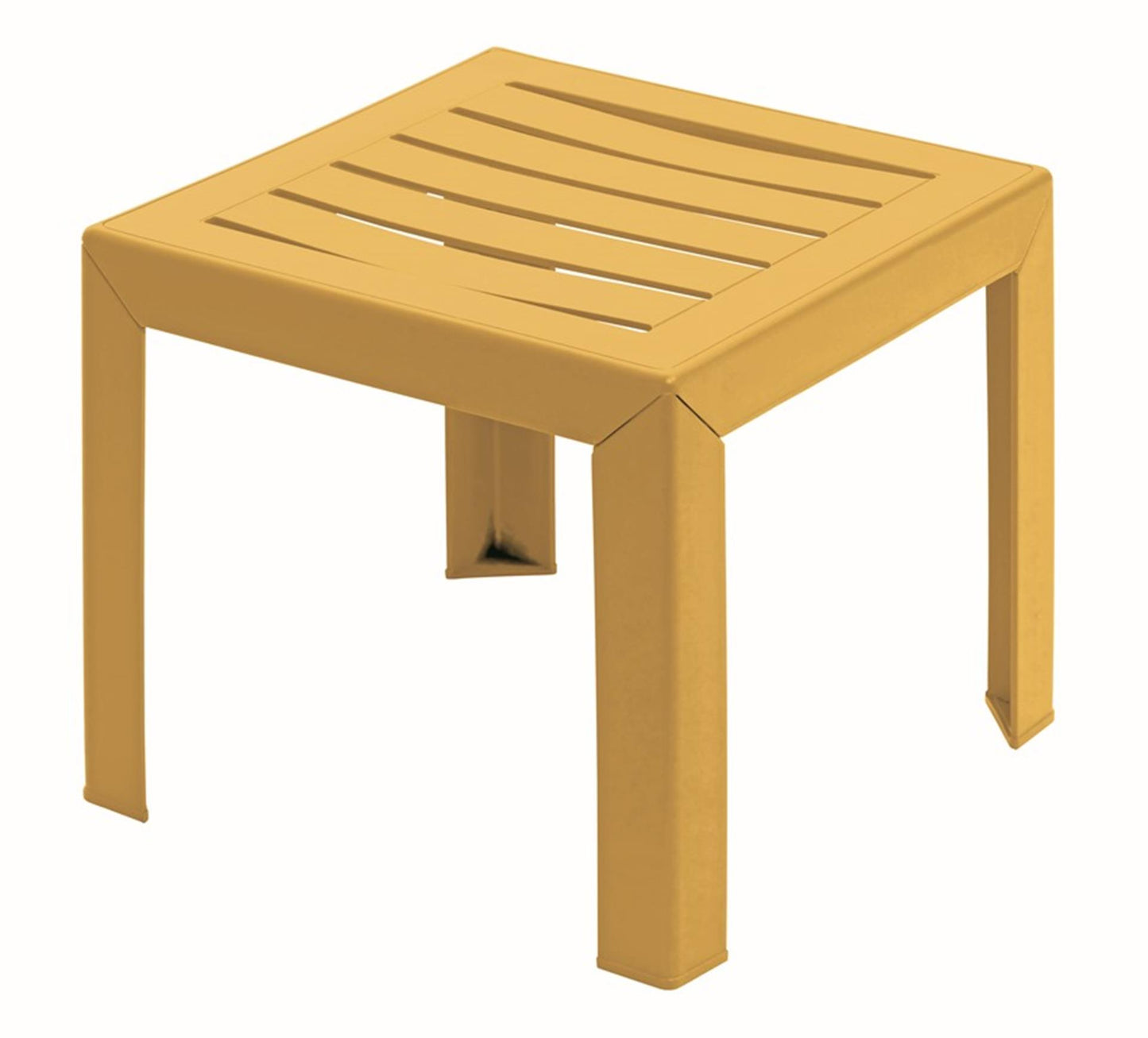 Grosfillex Miami Beistelltisch 40x40cm gelb