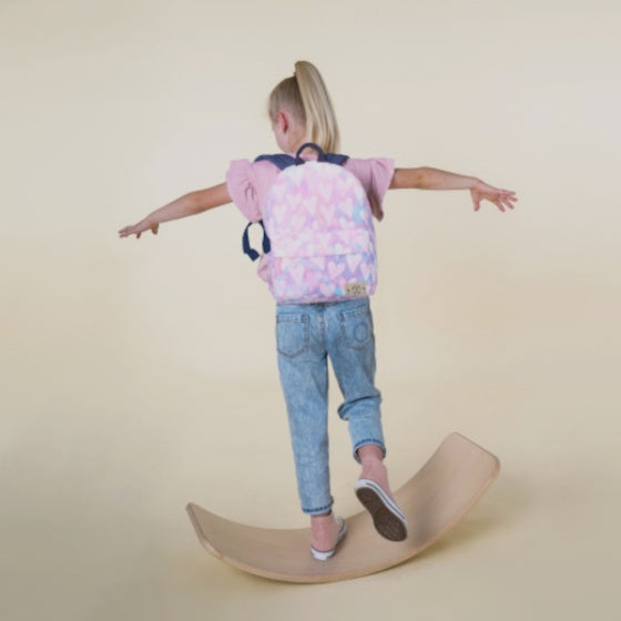 Milchkuss clevere Mädchen Rucksack Mädchen rosa