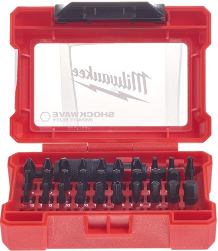 Imp Milwaukee Zubehör Shockwave Act Duty Bit-Set (32 Stück) – 4932464240