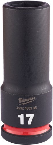 Milwaukee Zubehör Stoßwellen-Schlagstecknuss 1 2 lang 17 mm | 1 Stück - 4932480335