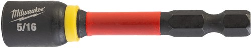 Milwaukee Steckschlüssel Mag Shw 5 16 x 65 mm – 1 Stück Kappe Shockwave™ magnetischer Sechskant 1 4 5 6 x 65 mm – 4932492438