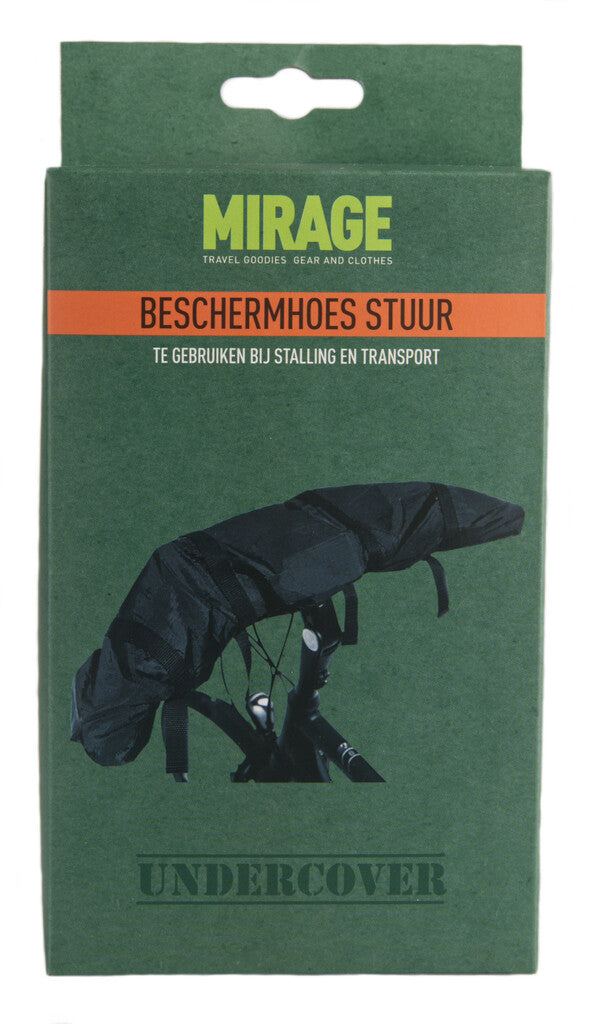 Mirage -Schutzabdeckung für Fahrrad -Lenkerschwarz