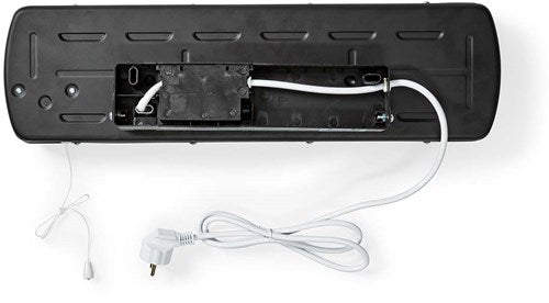 Nedis Badezimmerheizung | 1200 w| x4 | grau | 1 Stück - htba10gy - htba10gy