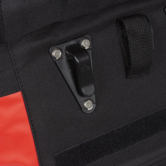 Fahrrad Kohlenstoffwasser -Repellent Shopper Fahrradbeutel 12L rot