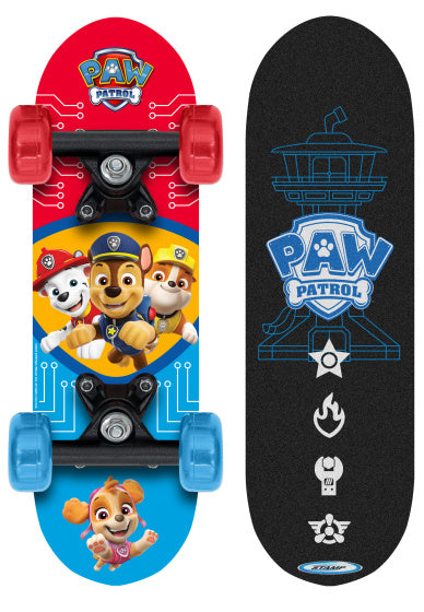 Nickelodeon Skateboard 43 x 13 cm schwarz rotblau