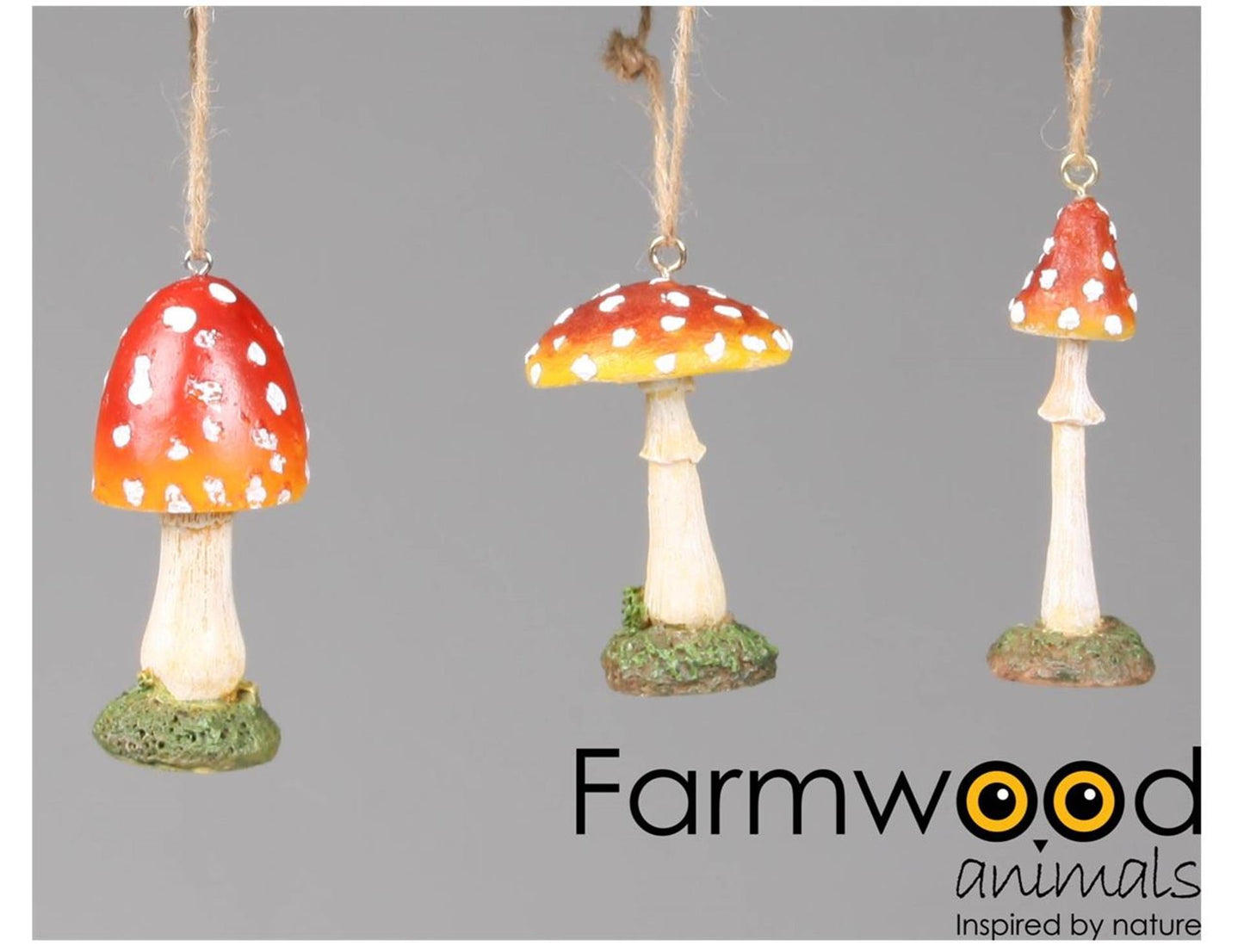Farmwood Tierdeko-Hänger Pilz 7 cm