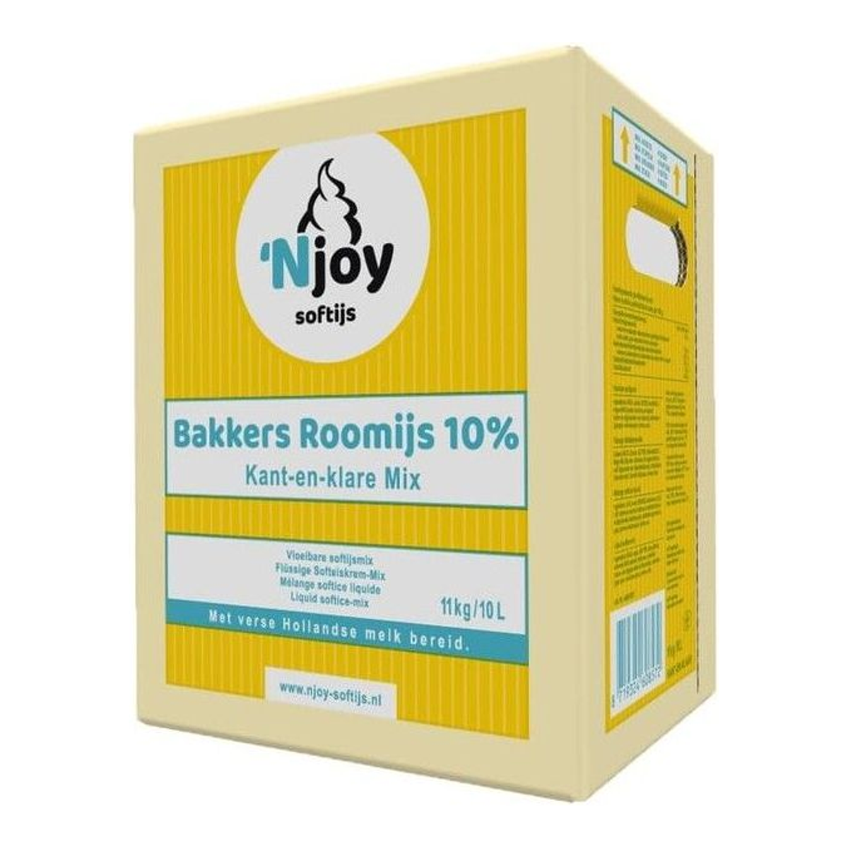 Njoy Bakers Ice Cream 10 % flüssige Eismischung (10 Liter)