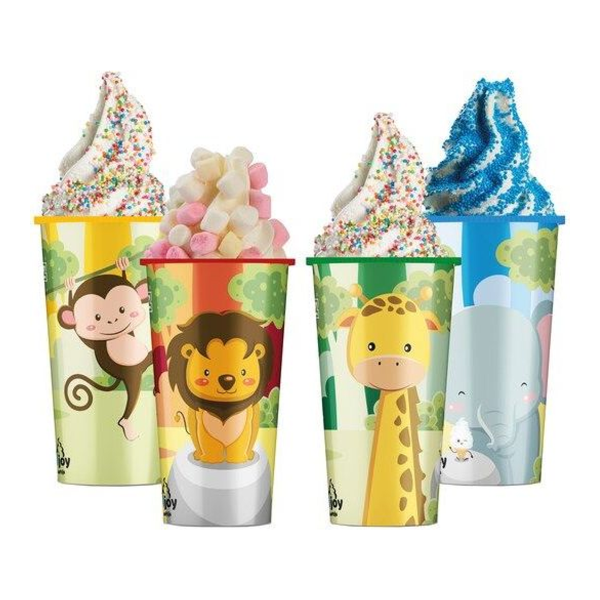 Njoy funniezz Kinderbecher (40 Stück)