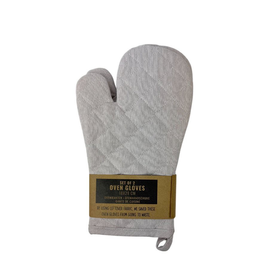 Ofenhandschuh creme 18x28cm 2 Stück