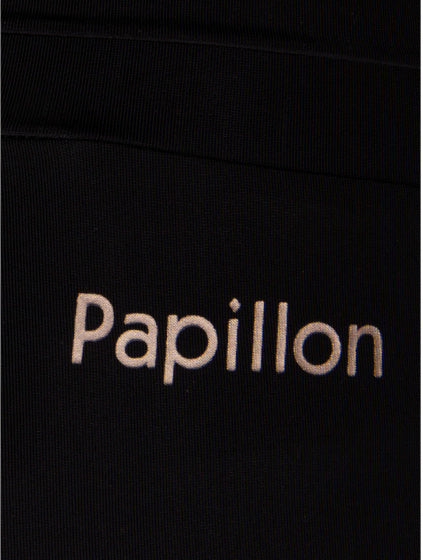 Papillon enge Sport -Legging -Damen Schwarz Größe XL