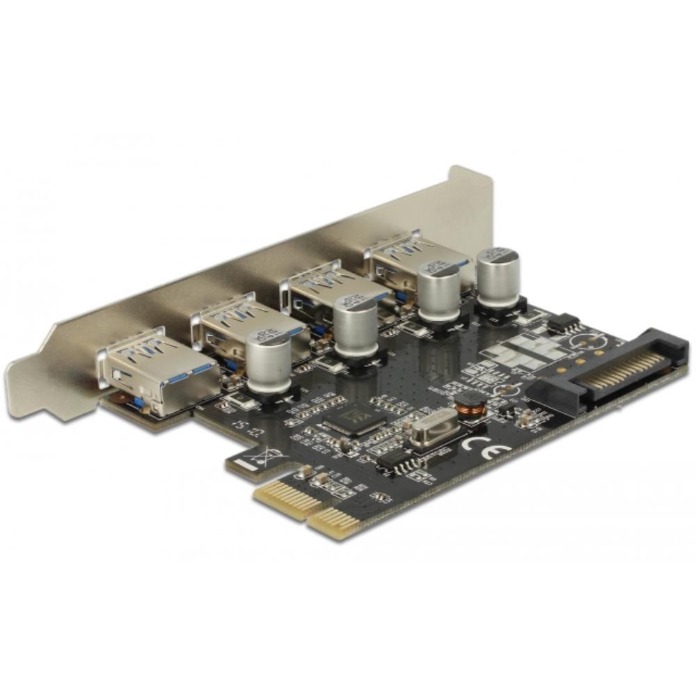 Delock PCI Express -Karte> 4x USB 3.0