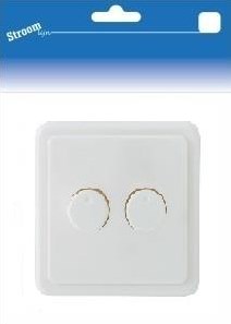 Peha LW-Abdeckplatte + Taste für Duo-Dimmer – 6655440