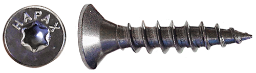 Pgb-europa hapax | Hapax Befestigungsprofischraube 5,5x35 A4-70 | 100 Stück - hap010b0000550353